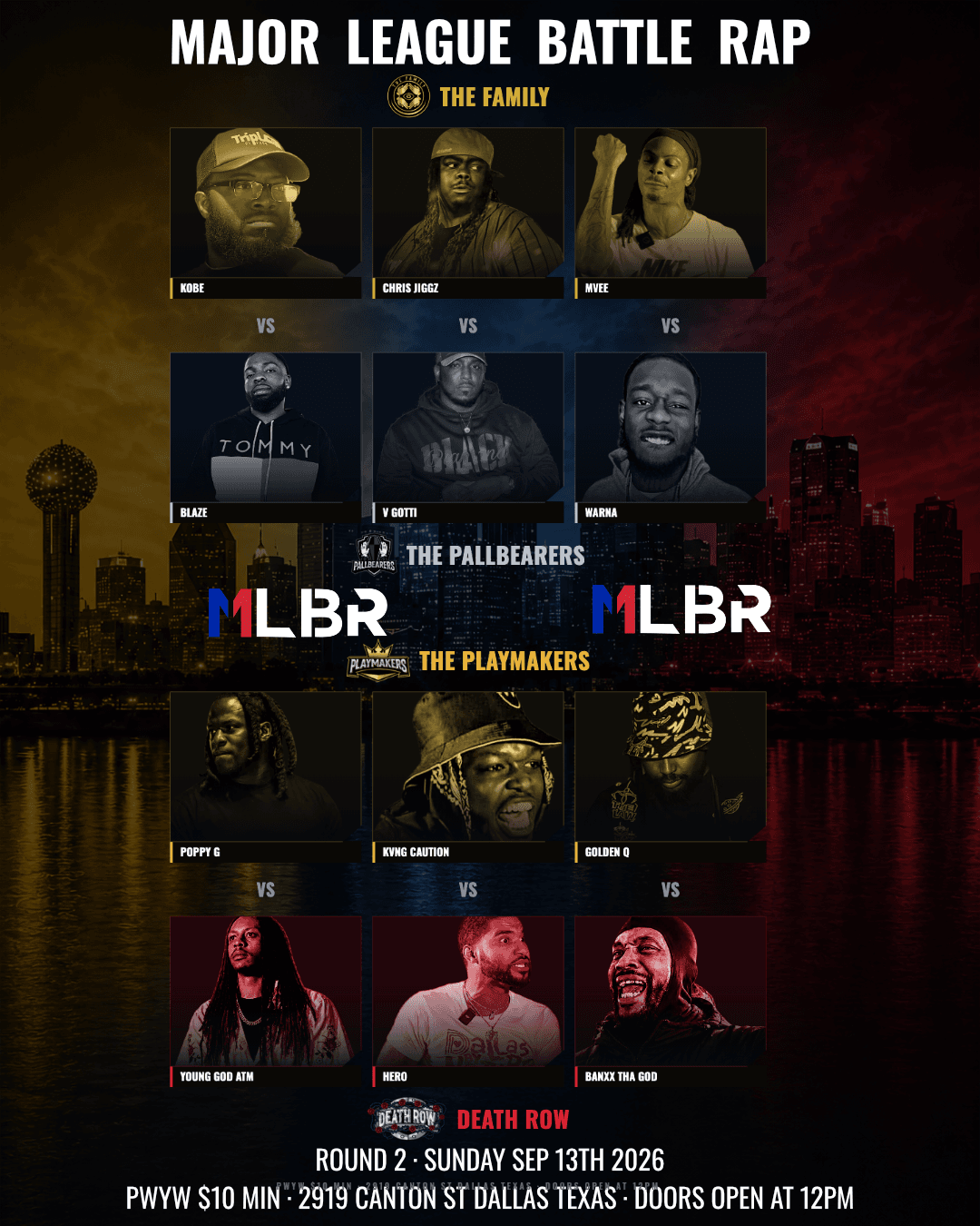 MLBR Round 2