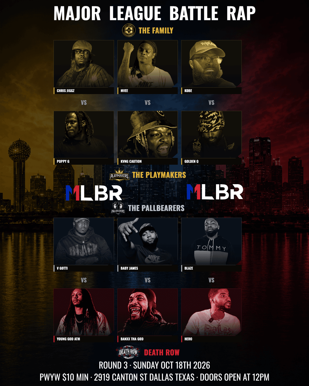 MLBR Round 3